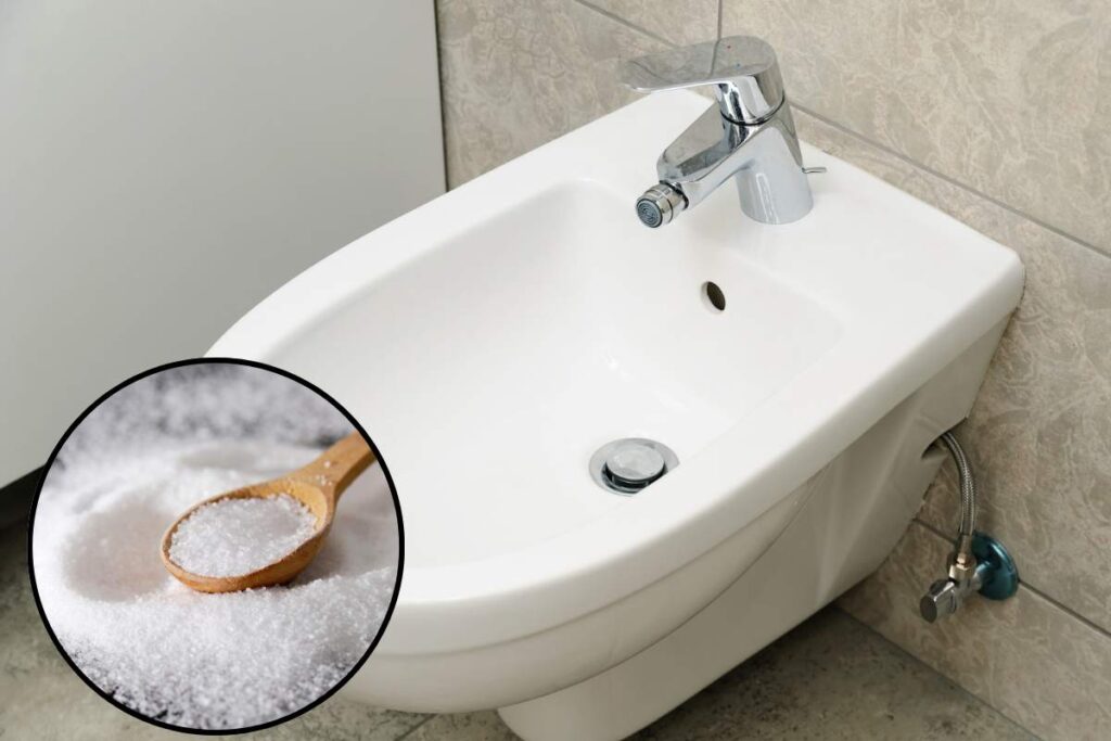 bidet perché mettere sale